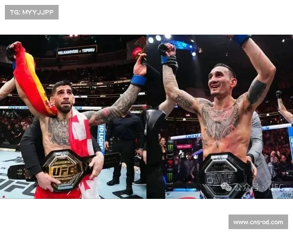 霍洛威与普瓦里尔三番战激战UFC 318争夺BMF头衔之荣耀 霍洛威与普瓦里尔三番战激战UFC 318争夺BMF头衔之荣耀